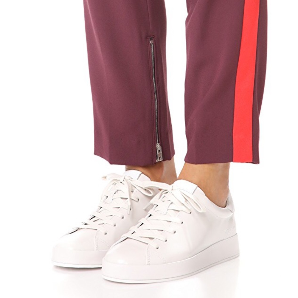 Rag & Bone Patent Polished Leather RB1 Low Sneaker - Picture 3 of 8